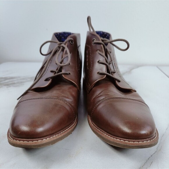 Tommy Hilfiger Men\'s Brown Rawstin Chukka Lace Up Ankle Boots, Sz 11.5 main image 7
